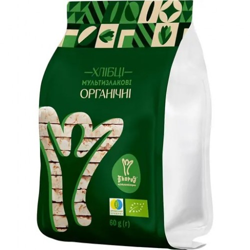 Хлібці мультизлакові органічні Екород 45 г