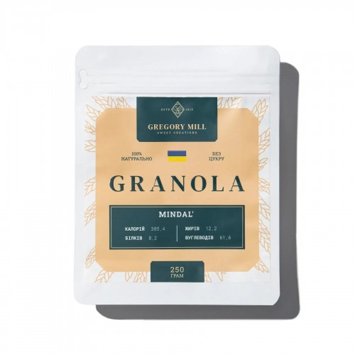 Гранола "Миндаль" Gregory Mill 250 г