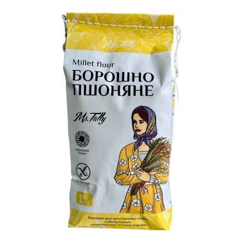Мука пшенная без глютена Ms. Tally 1 кг