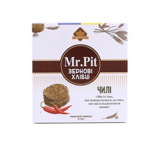 Хлібці зернові Чилі Mr.Pit