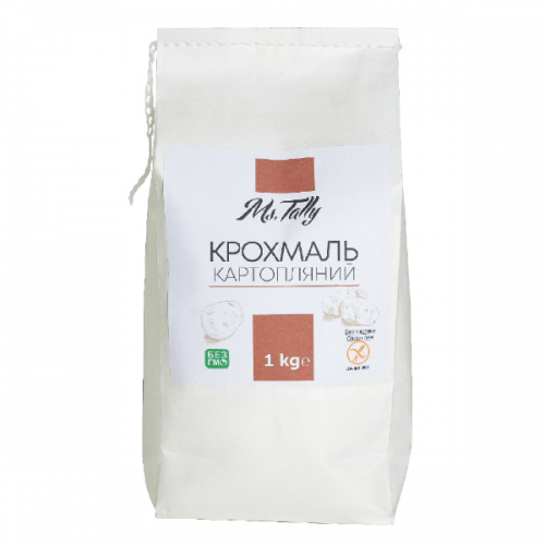 Крохмаль картопляний без глютену Ms. Tally 1 кг