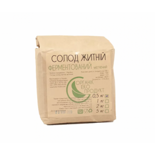 Ржаной солод ферментированный Eco-Product 500 г
