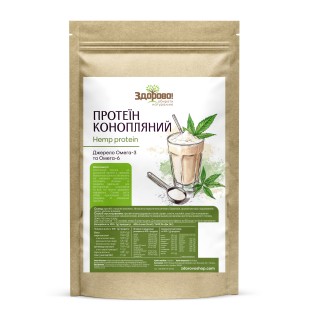 Конопляний протеїн Здорово 52,9% білка 250 г