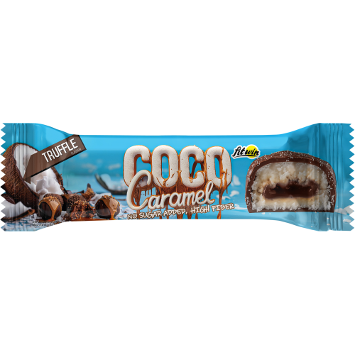 Батончик Coco Caramel трюфель FitWin 40 г