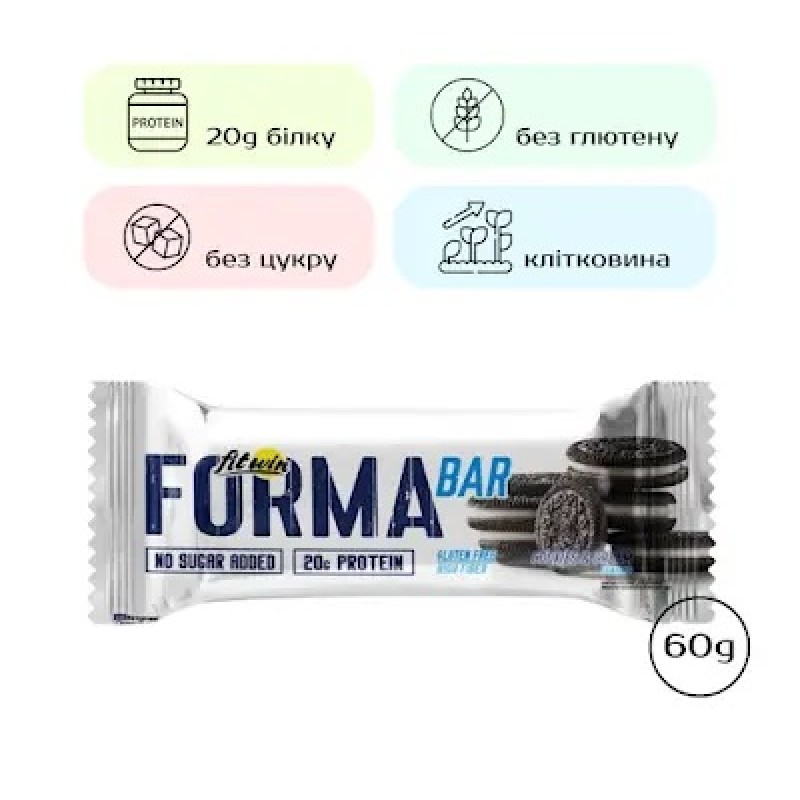 Батончик FORMA BAR печенье и крем FitWin 60 г