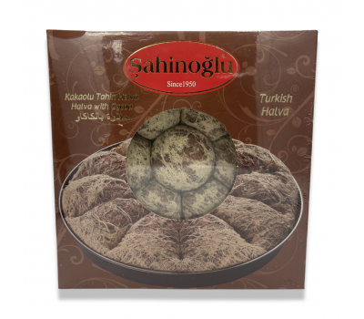 Тахінна халва з какао Sahinoglu 350 г