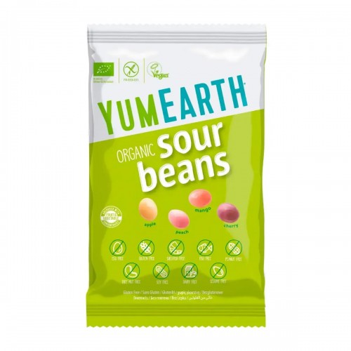 Цукерки жувальні фруктові з кислинкою YumEarth 50 г 