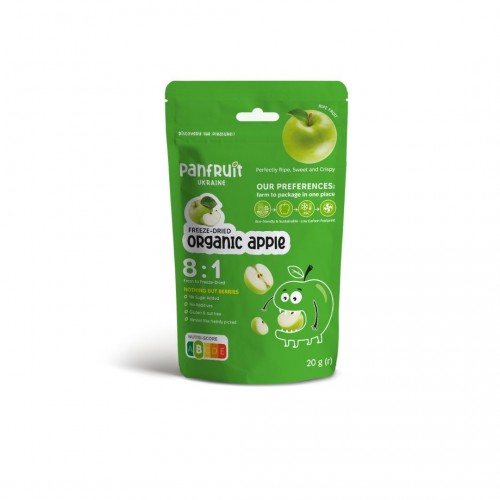 Яблуко сублімоване слайси Panfruit 20 г