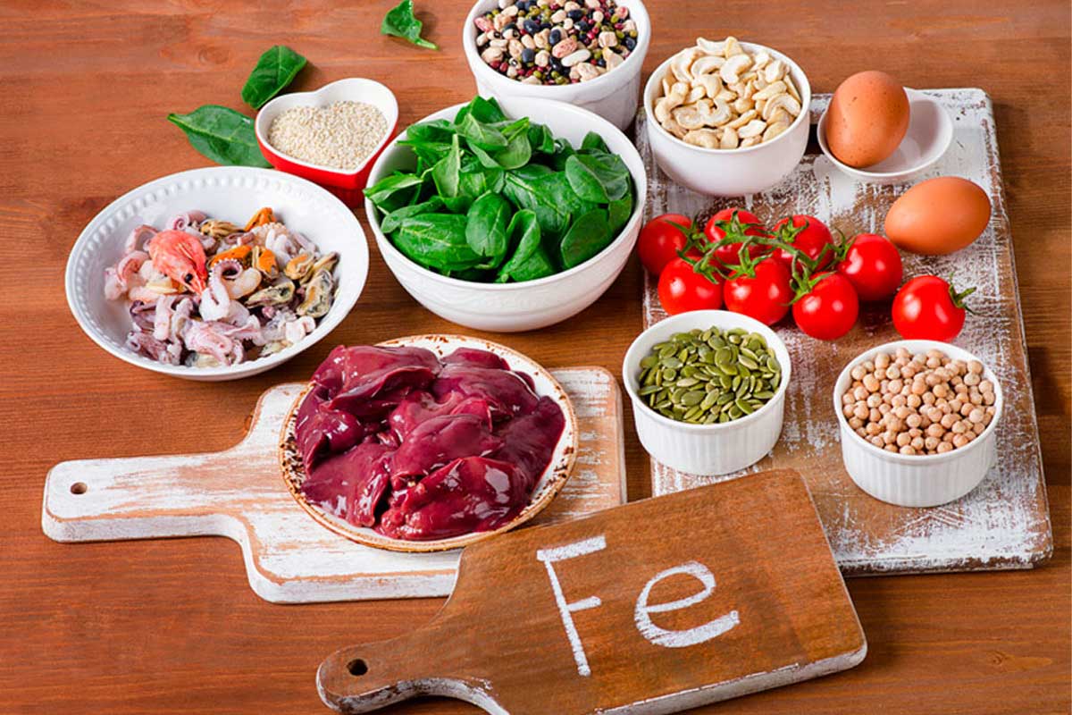 Гемове і негемове залізо в продуктах